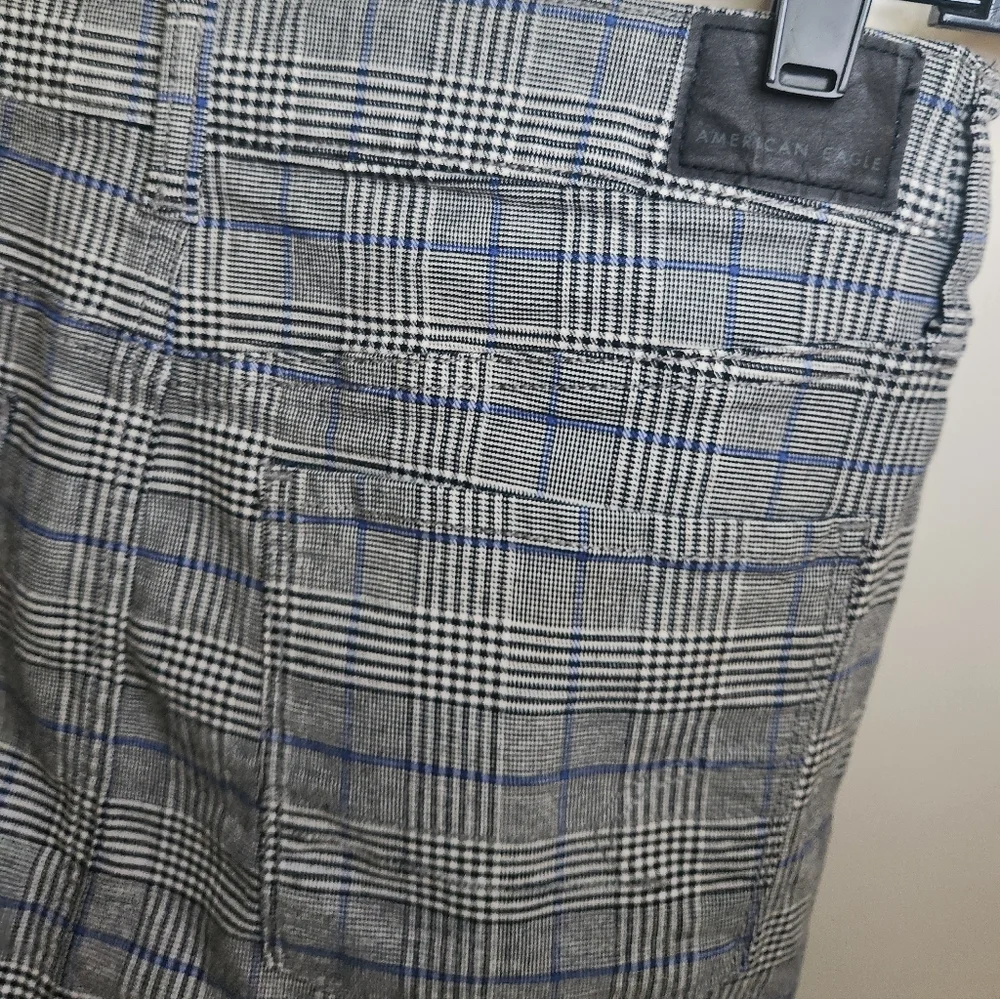 Women's American Eagle Outfitters Plaid Mini Skirt Sz 6
